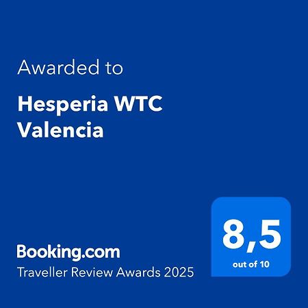 Hesperia Wtc Valencia Otel Dış mekan fotoğraf